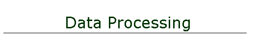 Data Processing