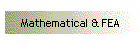 Mathematical & FEA